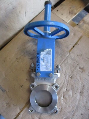 ORBINOX 3" STAINLESS KNIFE GATE VALVE 20-3636RI, #75850J NEW - Image 1 of 4
