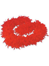 Red Feather Boa 72" 6 FT 60 Grams Chandelle Costume Dress-up Holiday Party