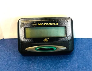 Ancien RÉCEPTEUR DE PAGINATION PORTABLE MOTOROLA FLEX PRÉSENTOIR BEEPER - Photo 1/3