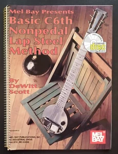 Lap Steel Basic C6th Non-pedal Method Music Lessons Songbook W/CD - Picture 1 of 7
