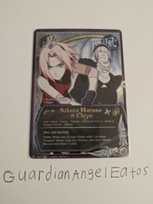 Naruto Tcg CCG Foil Rare Sakura Haruno & Chiyo English Near Mint Avenger's Wrath