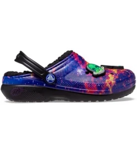 Crocs Classic Lined x Ron English Clog Kids Size J3 - Picture 1 of 3