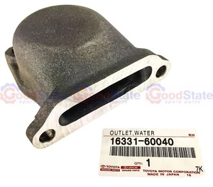 Genuine LandCruiser FJ45 2F 4.2 Petrol Lower Thermostat Housing Water Outlet - Picture 1 of 14