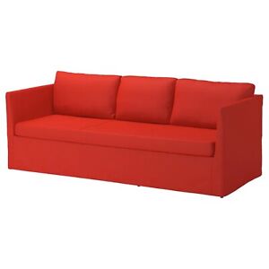 Pokrycie IKEA BRATHULT sofy 3-os. – Vissle czerwono-pomarańczowy – 103.361.82