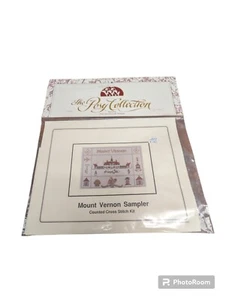 Mount Vernon Sampler gezählt Kreuzstich Kit The Posy Collection versiegelt - Bild 1 von 8