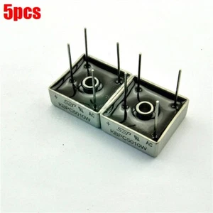 5Pcs Bridge Rectifier 50A/1000V KBPC5010W Rectifier Square New Ic sg - Picture 1 of 2