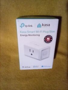 Ptp-link Kasa Smart Wi-Fi Plug Slim Energy Monitoring "Open Box"