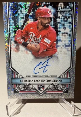 2024 Bowman Sterling - Christian Encarnacion-Strand - RC - Speckle Auto - 17/99! - Image 1 of 2