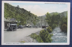 ca1920 Colorado Denver Mountain Parks Starbuck Bear Creek Canon Postcard - Picture 1 of 2