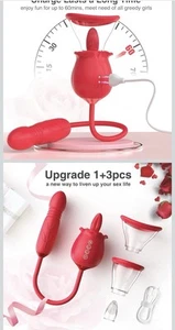 Rose Sex Toy for Womens Sex - 3in1 Upgrade Rose Sex Stimulator for Women with... - Picture 1 of 4