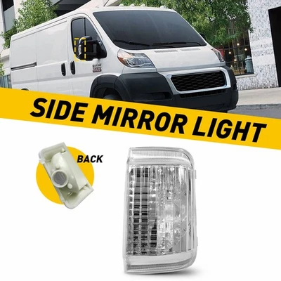Luz de giro de señal de espejo retrovisor lateral derecho RAM PROMASTER 1500 2500 3500 2014-2021 Foto 1 de 4