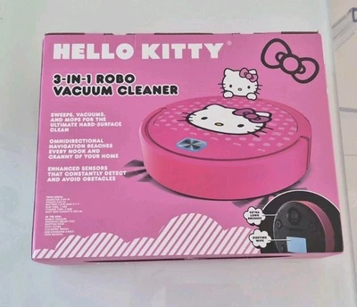 Robot aspirador Sanrio Hello Kitty rosa (barre, aspiradoras, fregonas) - NUEVO Foto 1 de 4