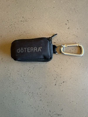Do Terra Nuevo DESCONTINUADO Aceite Esencial Negro Llavero Estuche 8 Frascos Ámbar Foto 1 de 3