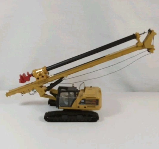 CZM EK160 Cylinder Crowd Drilling Rig Cat 330 1 50 Scale Diecast Masters 41002