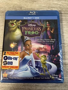 The Princess And The Frog (Two-Disc Blu-Ray DVD Combo) DISNEY - NEW & SEALED! - Picture 1 of 8