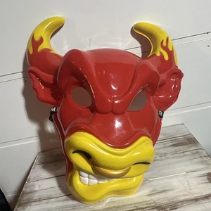 Monster Jam El Toro Loco 2022 Maschera di Plastica Bull Monster Truck Souvenir - Foto 1 di 5