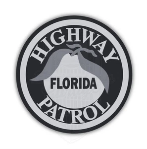Subdued Florida Highway Patrol State Police 3” Sticker Decal Trooper FL FHP - Picture 1 of 1
