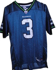 Maglia calcio vintage Seattle Seahawks Josh Brown #3 blu giovanile taglia XL - Foto 1 di 3