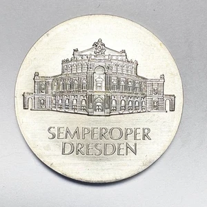 10 marcos RDA 1985 Semperoper plata - Imagen 1 de 2