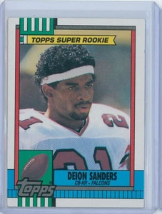 DEION SANDERS *HOF* *ROOKIE CARD* (RC) 1990 Topps #469 - Picture 1 of 2