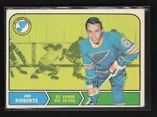 1968-69 O-Pee-Chee #113 Jim Roberts St. Louis Blues