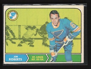 1968-69 O-Pee-Chee #113 Jim Roberts St. Louis Blues