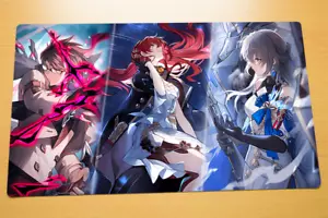 No.1754 Honkai Star Rail Juego Alfombra Anime TCG CCG Alfombra de Juego Welt Yang Himeko Bronya - Imagen 1 de 2