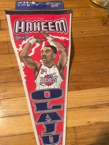 hakeem olajuwon vintage player pennant - Picture 1 of 4