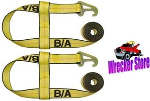 2 JerrDan MPL / Element Basket Straps Quick Pick Self Loader Wrecker Repo Truck - Foto 1 di 2