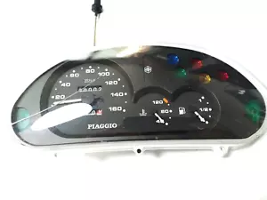 nos Genuine Piaggio Hexagon 125-150 Cockpit Instruments Speedometer 271465 - Foto 1 di 13