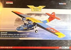 Corgi Aviation Archive 1:72 AA36105 Canadian-Vickers OA-10A Catalina USAF 4thARS - Picture 1 of 12