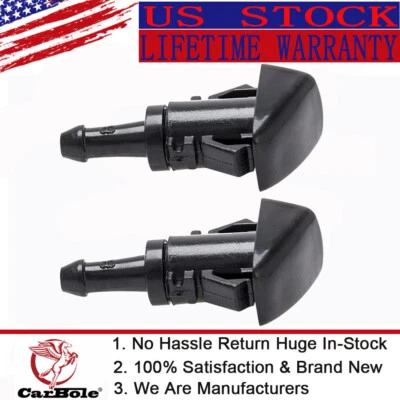 Boquilla de lavado de parabrisas para 2009 2010 2011 2012 2013 2014 Ram 1500 2500 3500 Foto 1 de 4