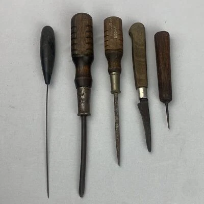 Vintage Irwin Wood Flat Head Screwdriver 4” USA &  MAC Screwdriver Wood Tools - Image 1 of 4
