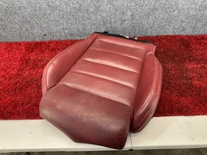 Kia Stinger GT2 Front Left Driver Side Bottom Seat Cushion Red Leather OEM B7 - Picture 1 of 11