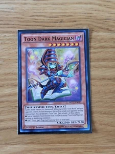 Yugioh - Toon Dunkler Magier - Super Rare - 1. Auflage - MP17 EN083 (NM) - Bild 1 von 2