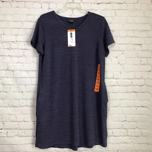 32 Degrees Womans Pullover Pocket Dress Blue Size XXL Space Dye New - Bild 1 von 5