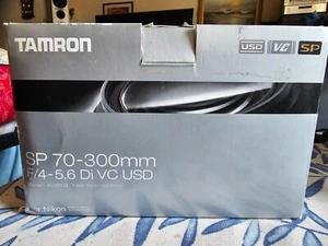 Tamron SP 70-300mm F4-5.6 Di VC USD Nikon Photography Lense Camera Lens - Picture 1 of 7