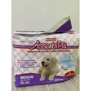 ASSORBIPIU' PANNOLINI PER CANI TAGLIA M-65cm CONFEZIONE DA 144PZ - Foto 1 di 1