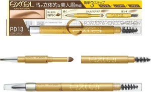 Excel Powder and Eyebrow Pencil EX 0.4 g, PD13 Ash Gray - Picture 1 of 15