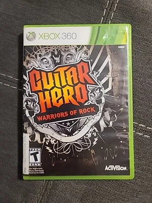 **Solo caja de exhibición de tienda RARA** Guitar Hero: Warriors Of Rock, Xbox 360  Foto 1 de 4