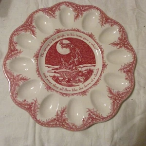Noble Excellence Twas the Night Before Christmas Devilled Egg Plate- New in Box - Picture 1 of 5
