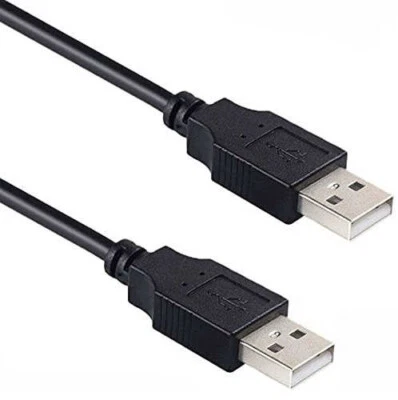 High-Speed USB 2.0 Cable Printer Hard Drive Type A Male to A Male 15ft - Image 1 of 2