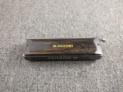 New Handmade Sandalwood Cover Plate for Suzuki SCX48 DIY Harmonica - Image 1 of 4