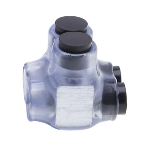 Polaris ITD-2C 2-Port Clear Multi-Tap Pre-Insulated Connector, 2 – 14 AWG - Picture 1 of 8