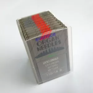 100 Orgel Uyx128Gas Uy128Gas Abdeckstich Nadel für Bruder Juki Kansai Special - Bild 1 von 1