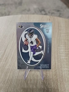 2023 Panini Select Zay Flowers Rookie Select Certified RC #CRO-ZFL Ravens - Picture 1 of 2