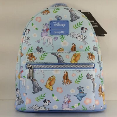 Disney собак цветочный мини рюкзак леди и бродяга 101 далматинцев персонажей - Изображение 1 из 4