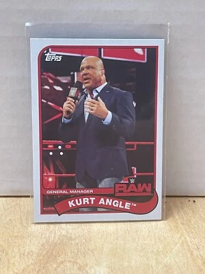 2018 Topps WWE Heritage 〜 RAW #42 KURT ANGLE - Image 1 of 2