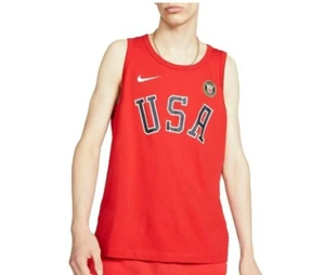 Nike USA Olympic Tank Top Red CN1537-657 size Large - Picture 1 of 3