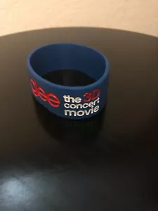 Pulsera de goma de silicona de película de concierto Glee the 3D - Imagen 1 de 1